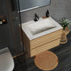 Aventino 32-inch gallery floating vanity — sintered stone top