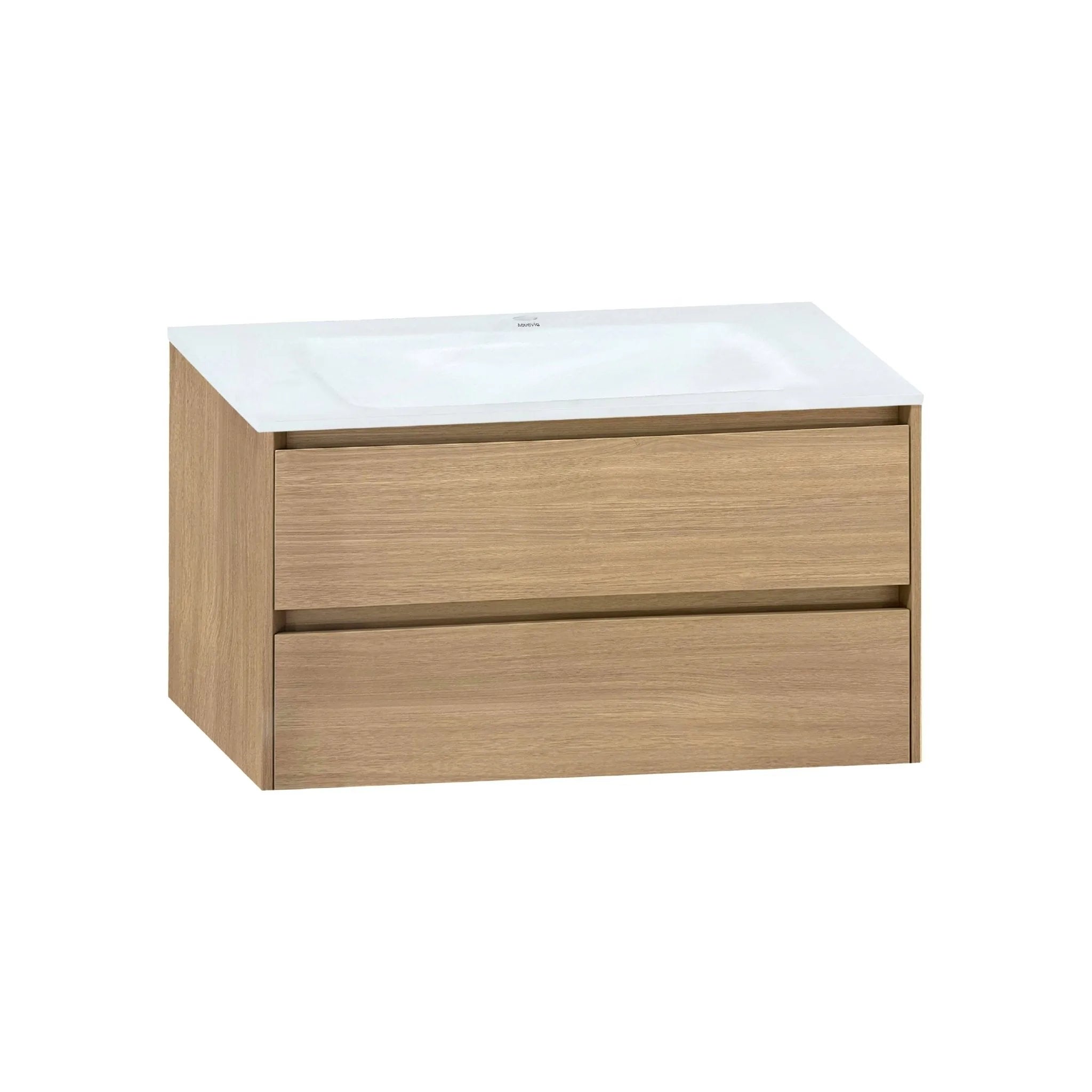 Aventino 32" Thermoformed Floating Single-Sink Vanity with Sintered Stone Top