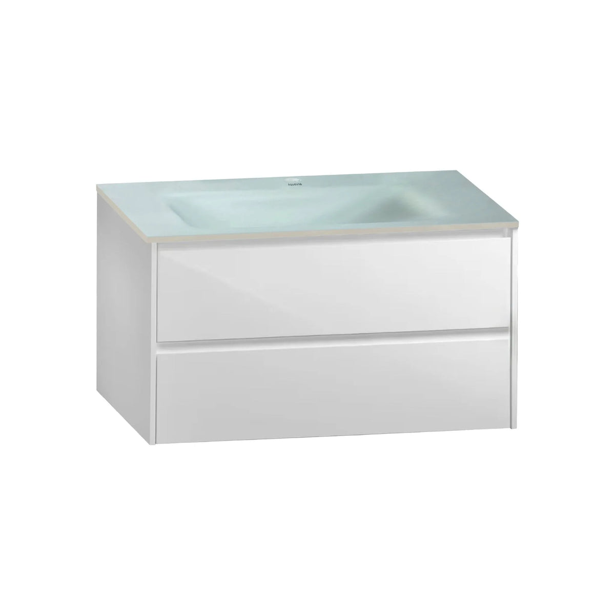 Aventino 32-inch gallery floating vanity — sintered stone top