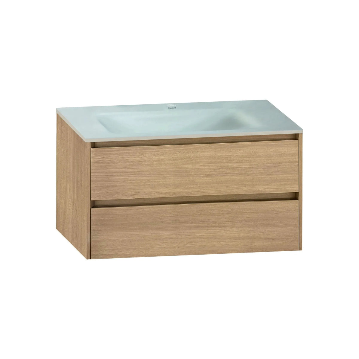 Aventino 36-inch gallery floating vanity — sintered stone top