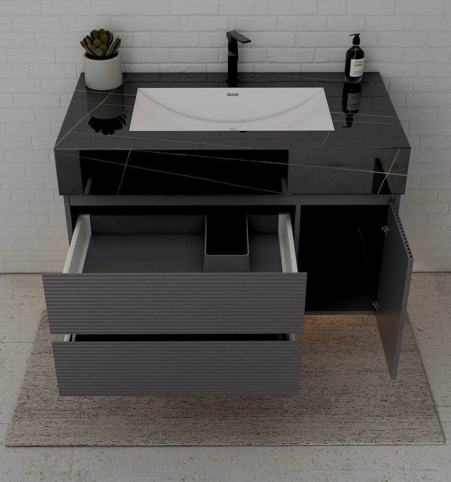 Aventino basin and stone surface — clean finish
