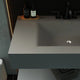 Aventino 40-inch gallery floating vanity — sintered stone top