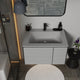 Aventino 40-inch gallery floating vanity — sintered stone top