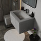 Aventino 40-inch gallery floating vanity — sintered stone top