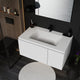 Aventino 40-inch gallery floating vanity — sintered stone top
