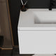 Aventino 40-inch gallery floating vanity — sintered stone top