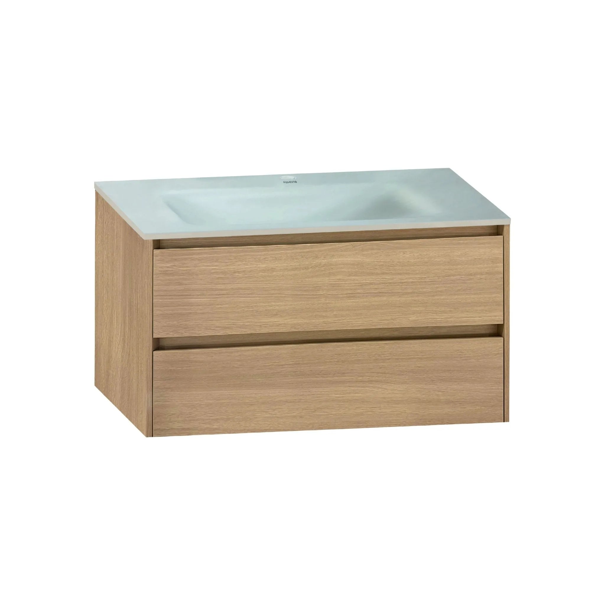 Aventino 40" Thermoformed Floating Single-Sink Vanity with Sintered Stone Top