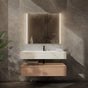 Aventino 48"/60" Flat-Panel Floating Vanity with Plywood Cabinet