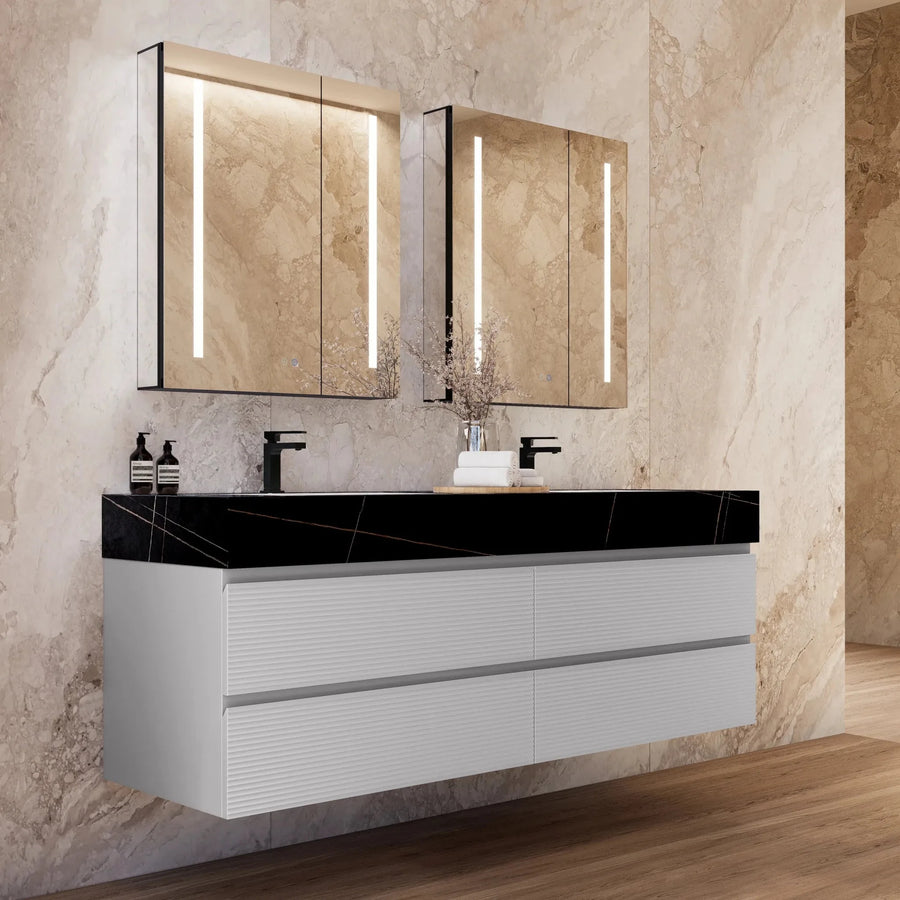 Aventino basin and stone surface — clean finish