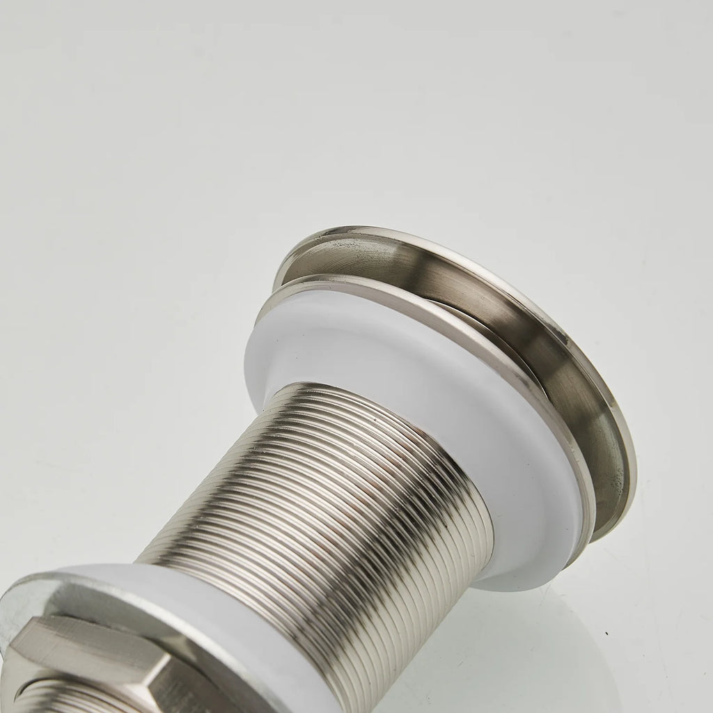 Aqua Solid Brass Pop-Up Drain NO Overflow