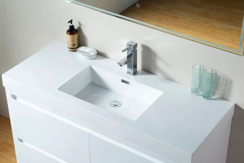 Vanity Art - Malibu 48" Freestanding Single Sink Bathroom Vanity