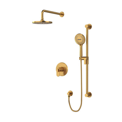 Riobel Arca 2-Way Shower System with Handheld Shower and Shower Head