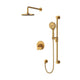 Riobel Arca 2-Way Shower System with Handheld Shower and Shower Head