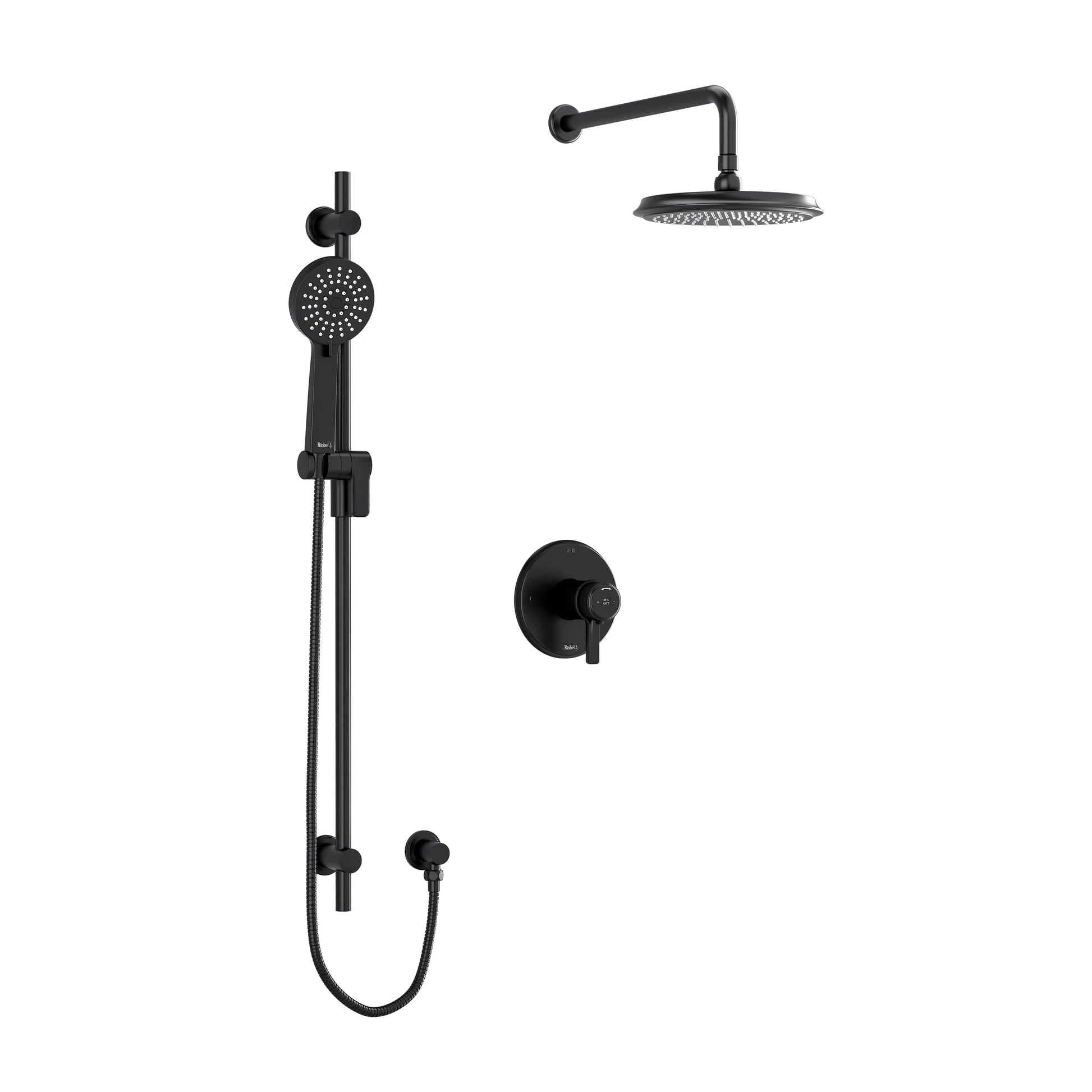 Riobel Momenti 2-Way System with Hand Shower and Shower Head