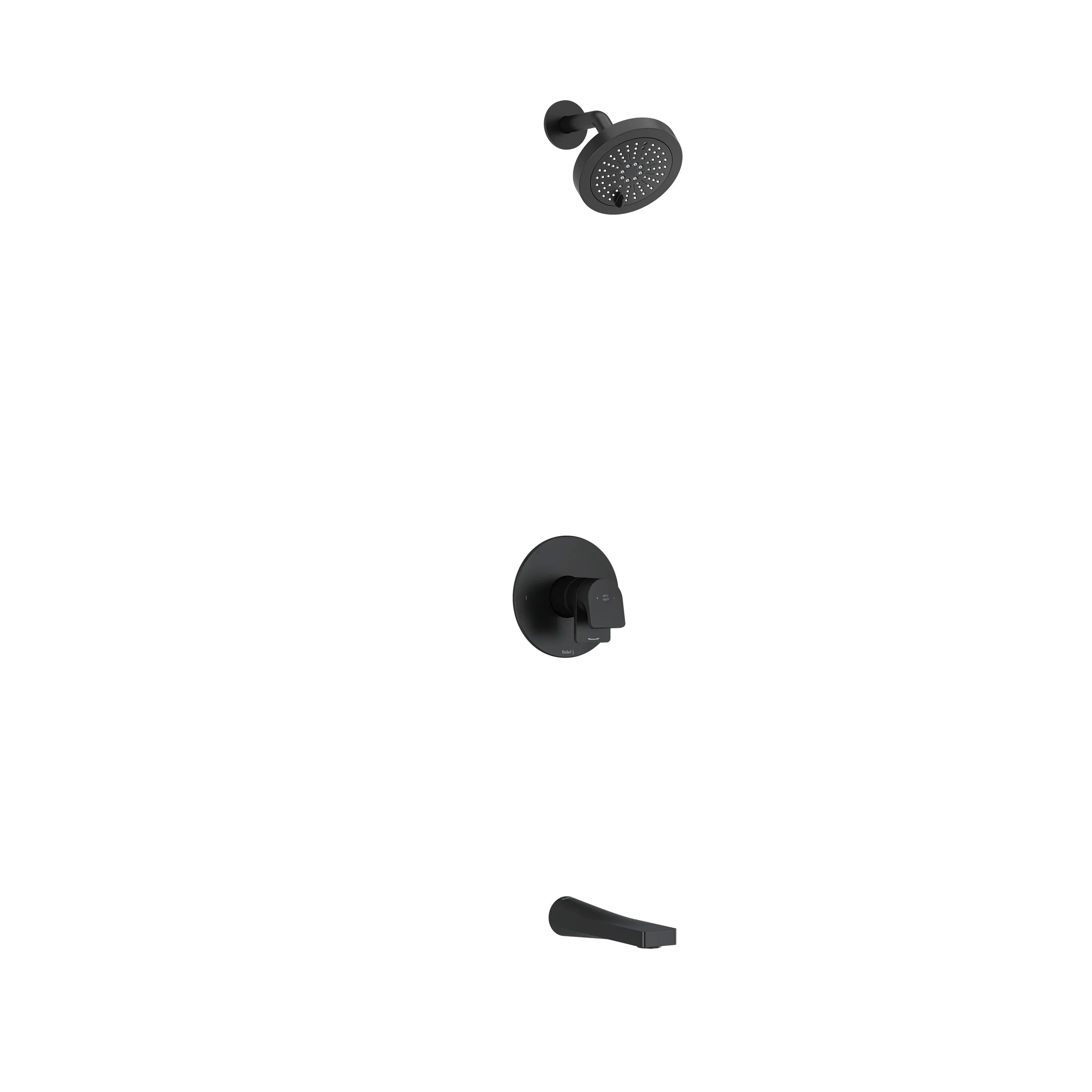 Riobel Ode Shower System with Shower Head and Tub Spout