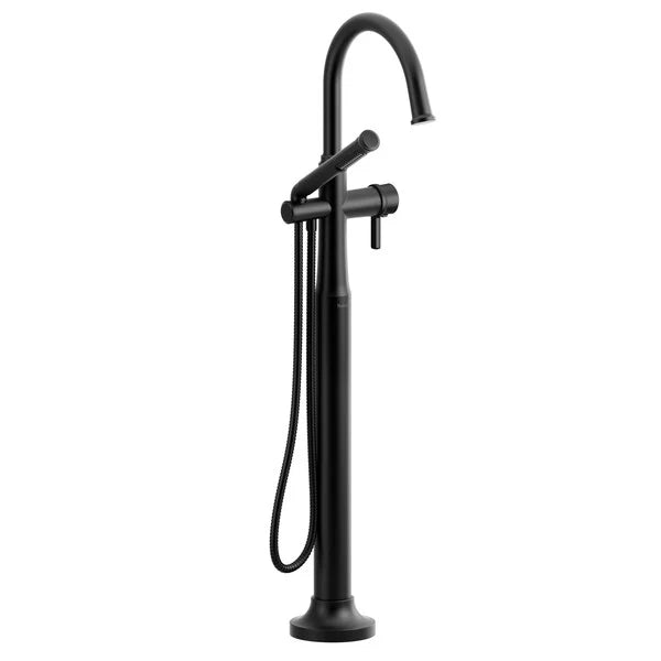 Riobel Momenti Floor-Mount Tub Filler with Hand Shower