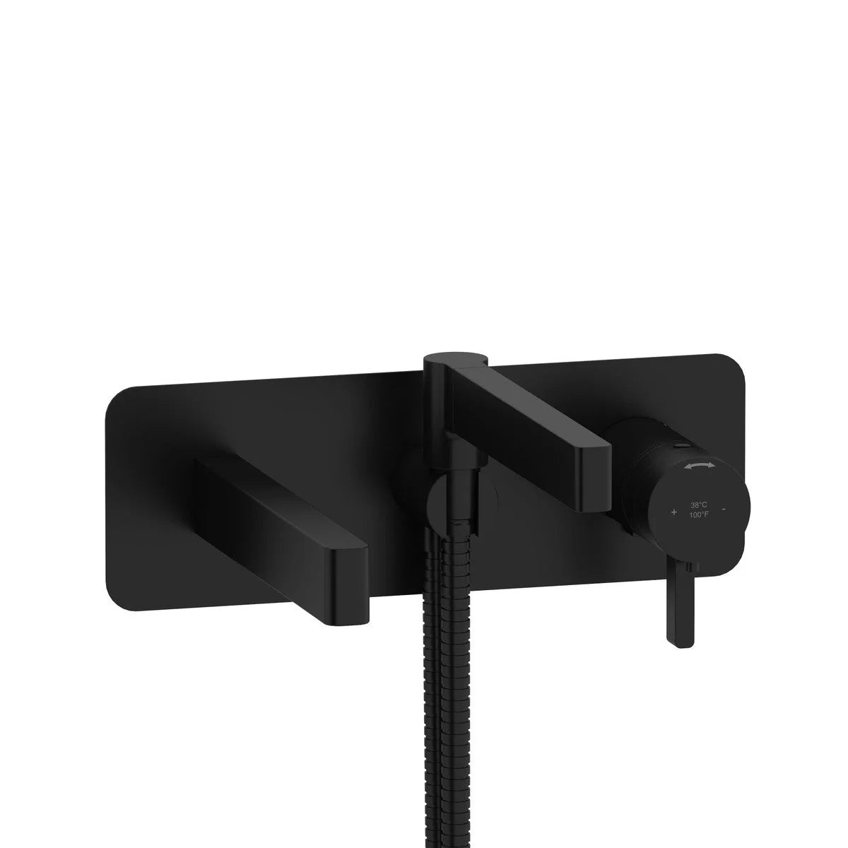 Riobel Paradox Wall-Mount Tub Filler with Hand Shower