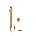 Riobel Nibi 2-Way System with Spout and Hand Shower Rail