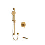Riobel Nibi 2-Way System with Spout and Hand Shower Rail