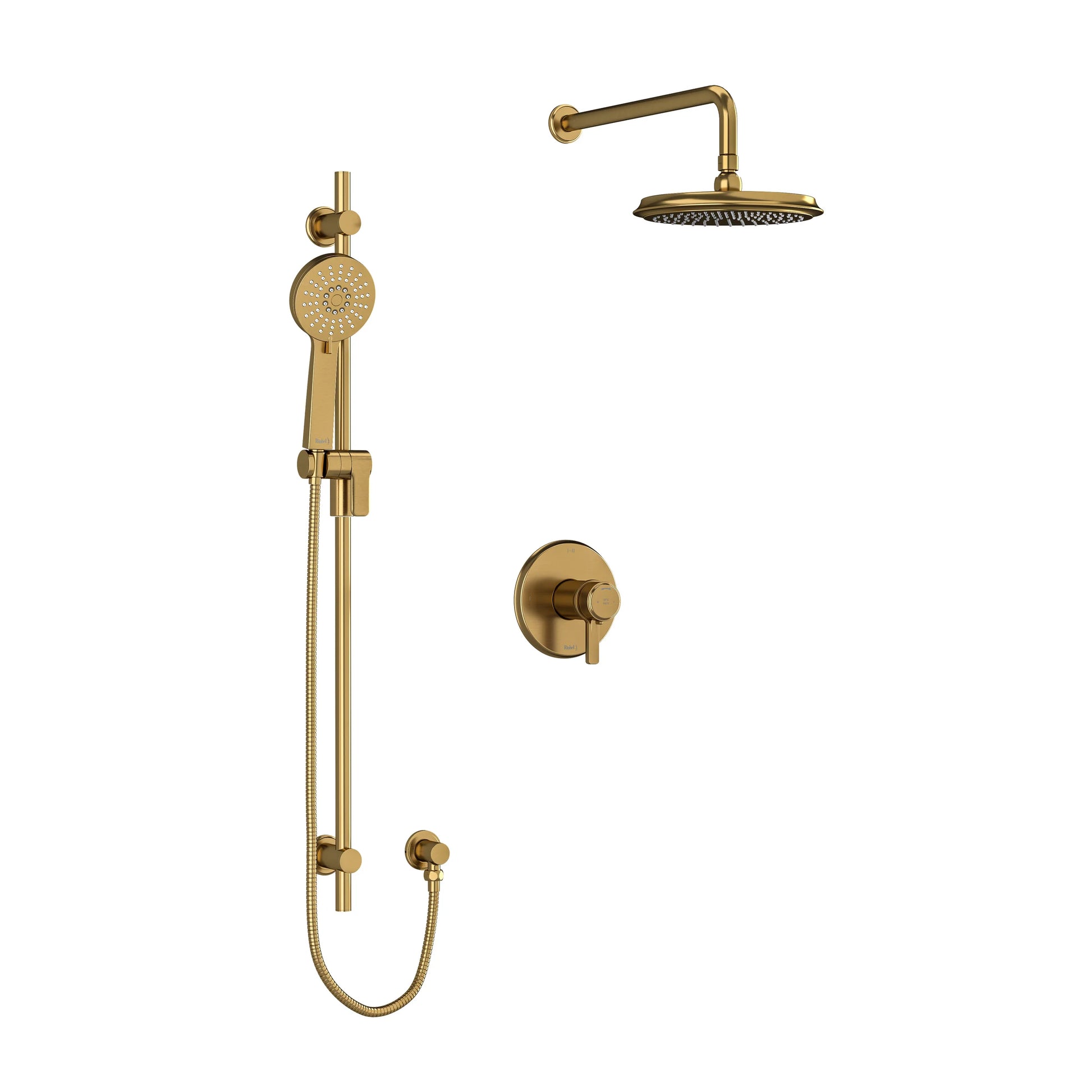 Riobel Momenti 2-Way System with Hand Shower and Shower Head