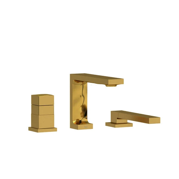 Riobel Reflet Deck-Mount Tub Filler with Hand Shower