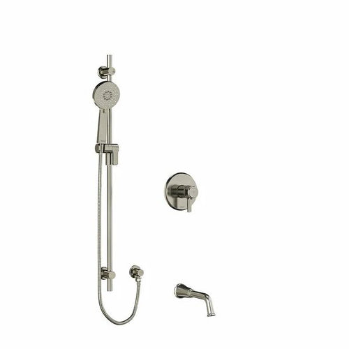 Riobel Momenti Shower System with Spout and Hand Shower Rail