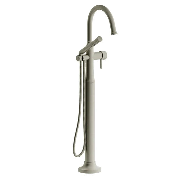 Riobel Momenti Floor-Mount Tub Filler with Hand Shower