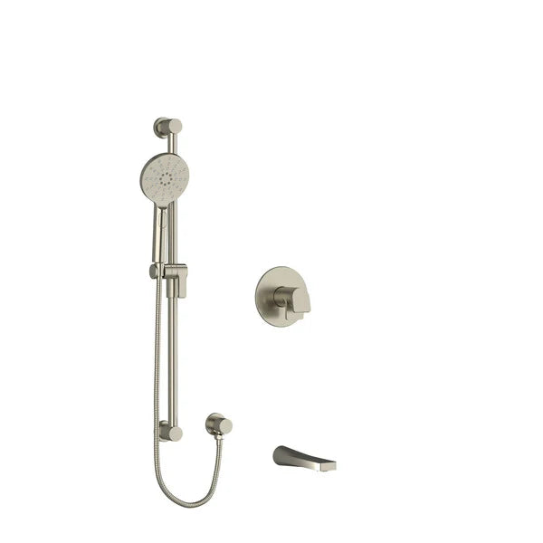 Riobel Ode Shower System with Spout and Hand Shower Rail