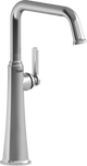 Riobel Momenti Single-Hole Vessel Faucet with Square Spout