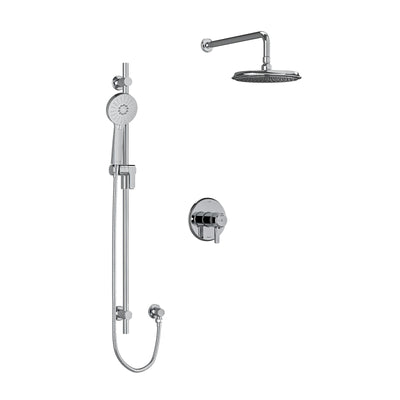 Riobel Momenti 2-Way System with Hand Shower and Shower Head