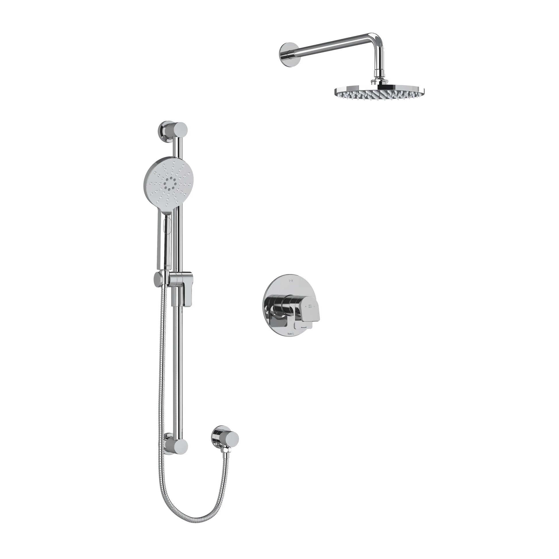 Riobel Ode 2-Way System with Hand Shower and Shower Head