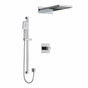 Riobel Reflet 3-Way System with Hand Shower Rail and Rain and Cascade Shower Head