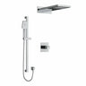 Riobel Reflet 3-Way System with Hand Shower Rail and Rain and Cascade Shower Head