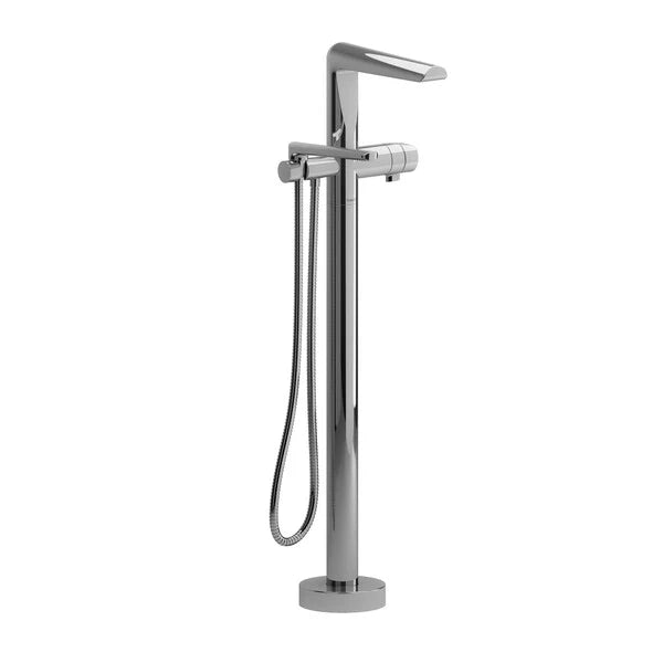 Riobel Parabola Floor-Mount Tub Filler with Hand Shower