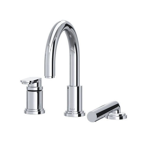 Riobel Arca 3-Piece Deck-Mount Tub Filler with Hand Shower