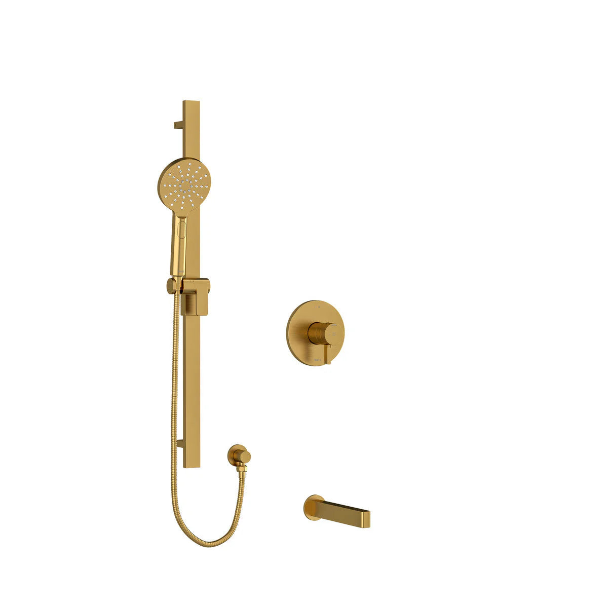Riobel Paradox 2-Way System with Spout and Hand Shower Rail