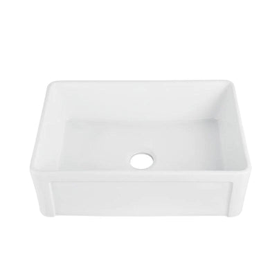 Envie 30" x 19" Fireclay Farmhouse Kitchen Sink