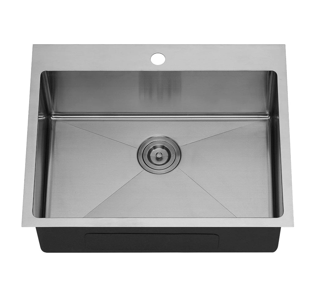 Enzo 25" x 20" Top-Mount Kitchen Sink