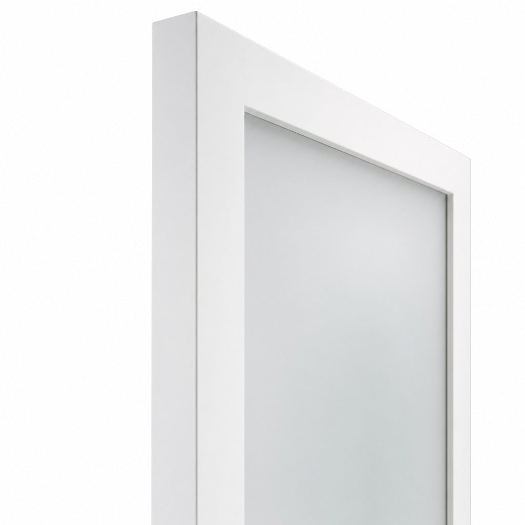 Frosted Glass 1-Panel Door