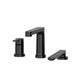 Riobel Nibi 3-Piece Deck-Mount Tub Filler with Hand Shower