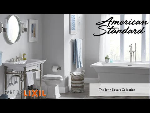American Standard Town Square S 8-Inch Widespread 2-Handle Bathroom Faucet with Lever Handles, 1.2 GPM