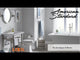 American Standard Town Square S 2-Handle Wall Mount Bathroom Faucet with Lever Handles, 1.2 GPM