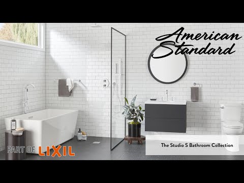 American Standard Studio S 8-Inch Widespread 2-Handle Bathroom Faucet with Lever Handles, 1.2 GPM