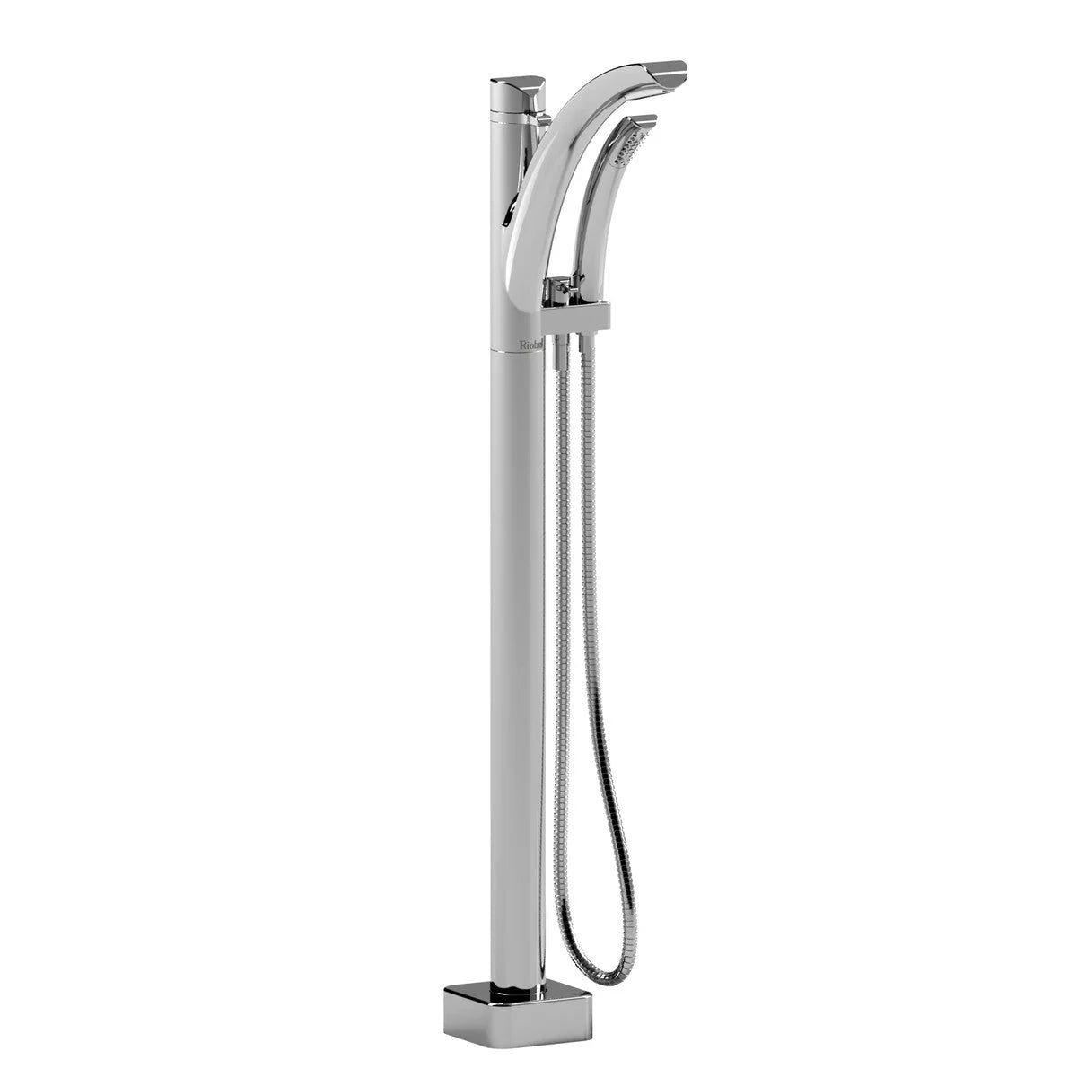 Riobel Salome Floor-Mount Tub Filler with Hand Shower