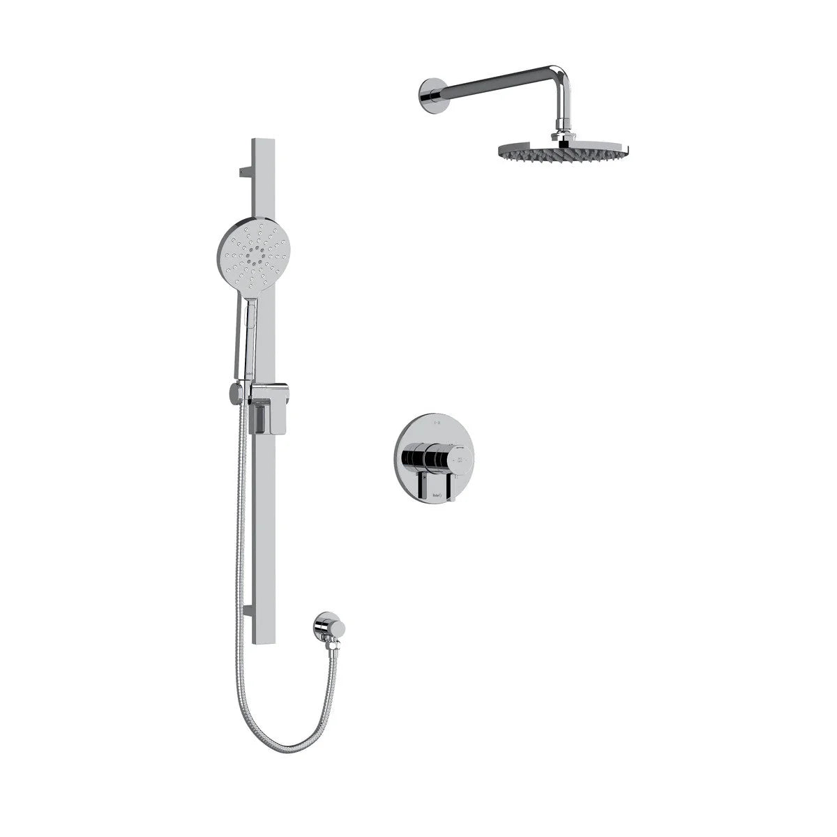 Riobel Paradox 2-Way Shower System with Hand Shower and Shower Head