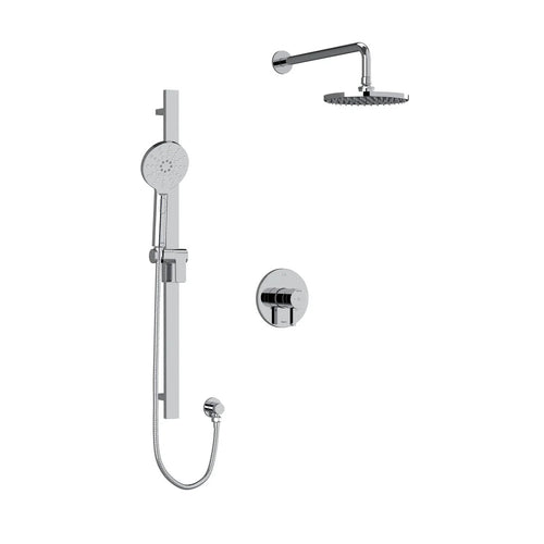 Riobel Paradox 2-Way Shower System with Hand Shower and Shower Head