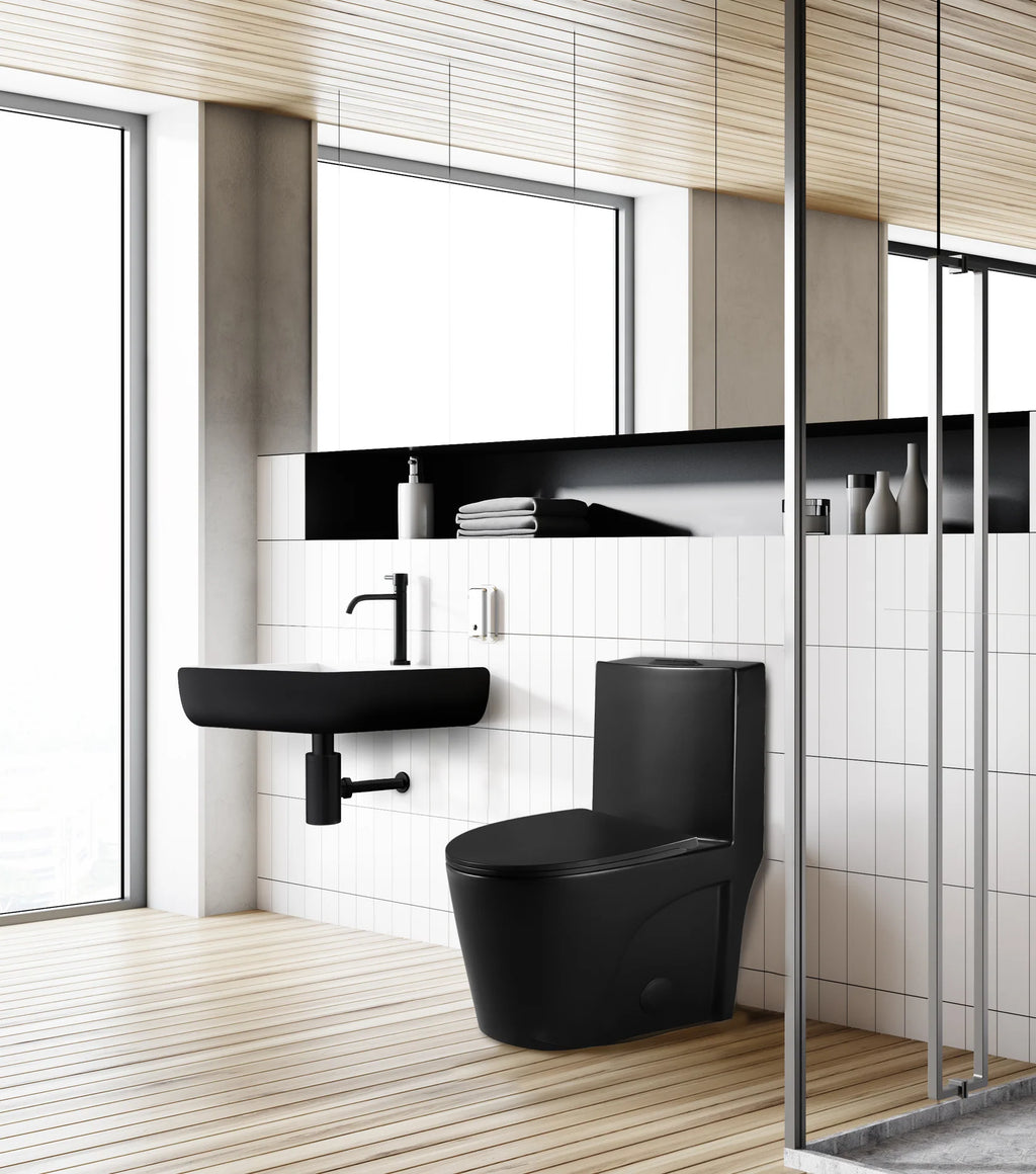 Tyrone Double Flush 1-Piece Toilet