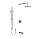 Riobel Paradox 3-Way Shower System: Hand Shower Rail, Shower Head and Tub Spout