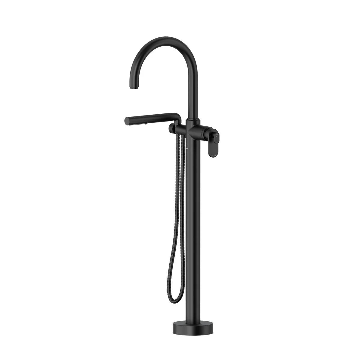 Riobel Arca Floor-Mount Tub Filler with Hand Shower