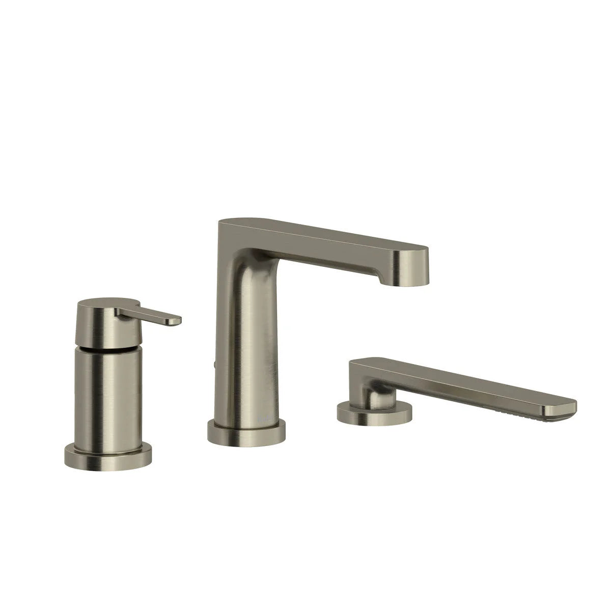 Riobel Nibi Pressure Balance 3-Piece Deck-Mount Tub Filler with Hand Shower